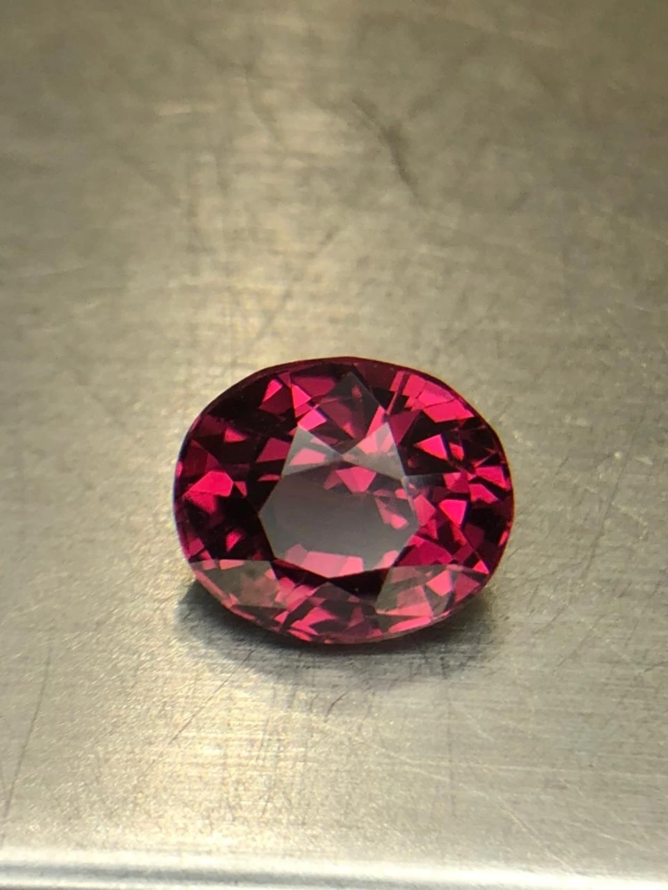 Malaya Garnet  2.6 carats in Classic Oval Cut from Madgascar — view 2